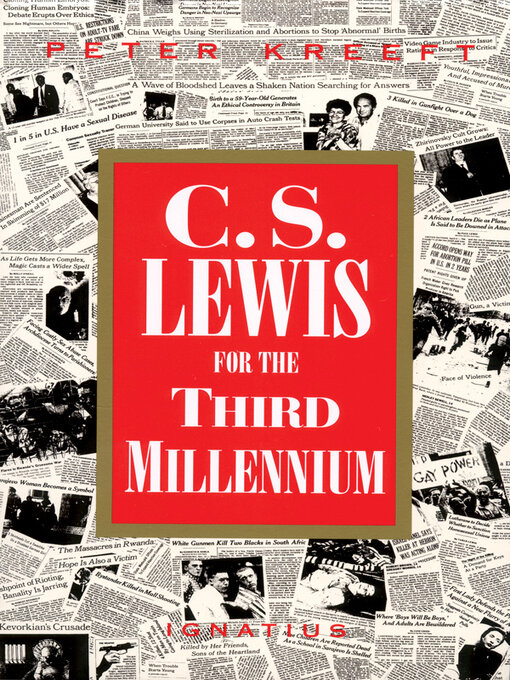 Title details for C.S. Lewis for the Third Millennium by Peter Kreeft - Available